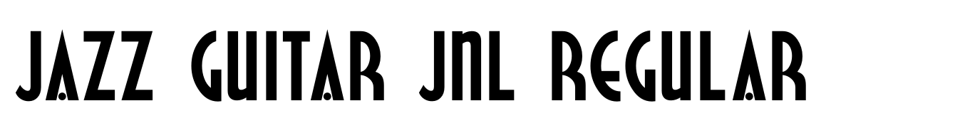 Jazz Guitar JNL Regular